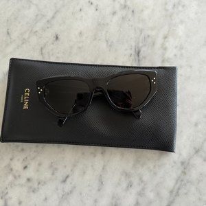 CELINE Cat-eye acetate sunglasses